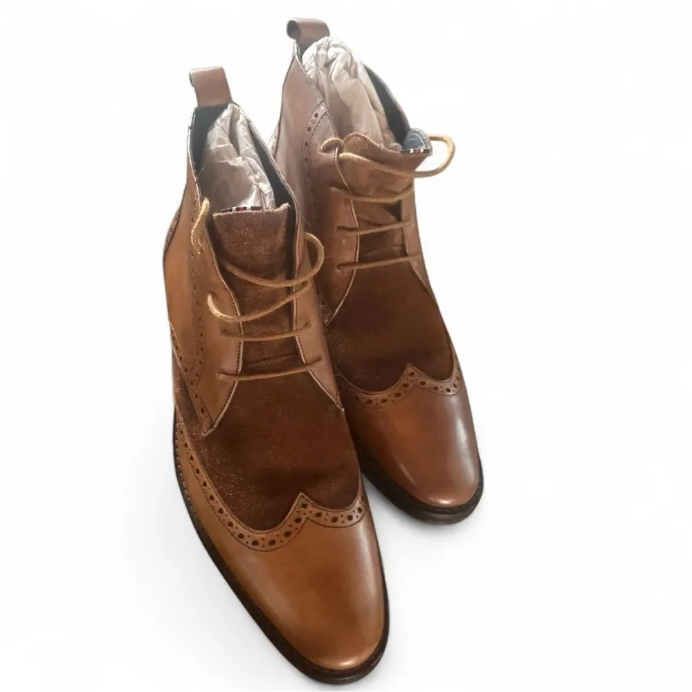 RARE Carlos by Carlos Santana l Men’s Ankle Boots l Leather & Suede l 10.5 l EUC